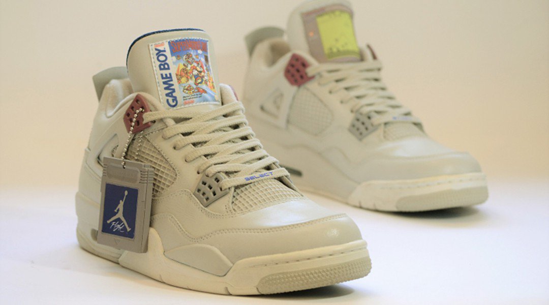 Air Jordans Dengan Tema Game Boy Dihargai Seharga 1350 US Dollar